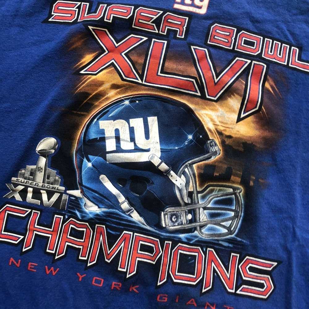 NFL × New York Giants × Vintage New York Giants V… - image 2