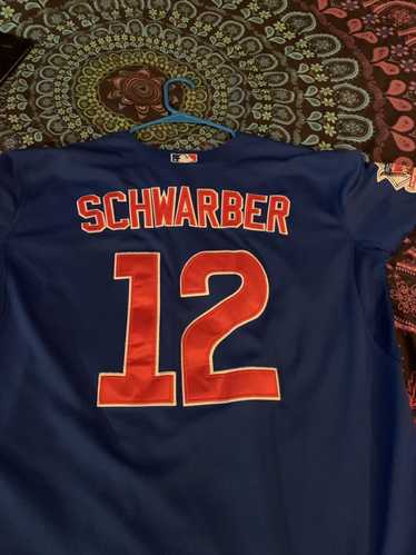 Kyle Schwarber Philadelphia Phillies Jersey blue – Classic Authentics