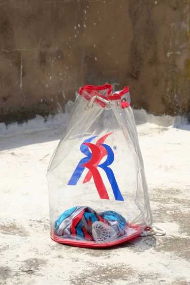 ROMIKA Clear PVC 80's Beach Bag