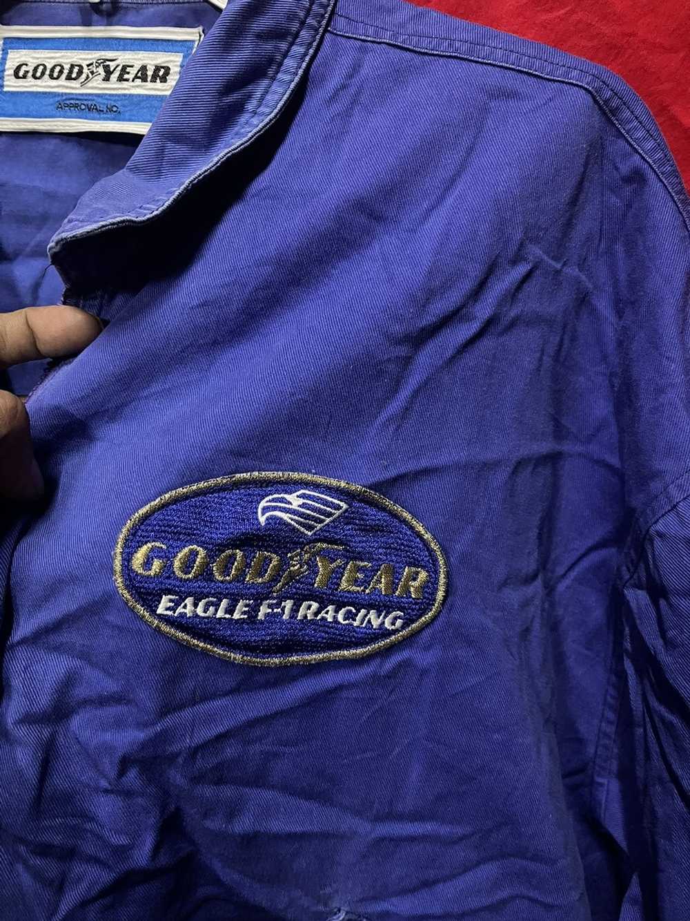 Racing × Vintage Vintage Goodyear F1 Racing Team jack… - Gem