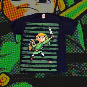 The Legend of Zelda - PixelRetro Video Game T-shirt - Link - Retro Nes