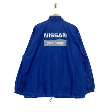 Racing × Vintage Vtg NISSAN RACING TEAM Light Jac… - image 1