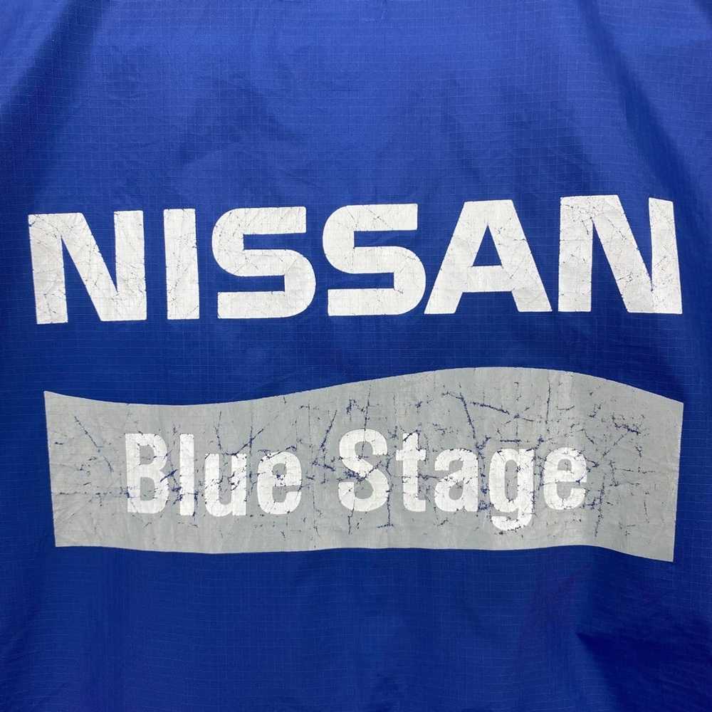 Racing × Vintage Vtg NISSAN RACING TEAM Light Jac… - image 5