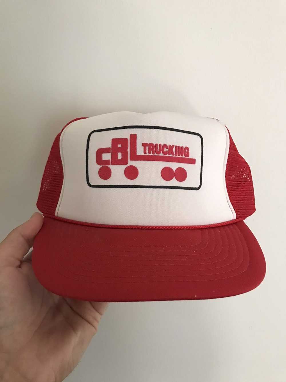 Vintage Vintage 80’s CBL Trucker Big Rig Snapback… - image 1