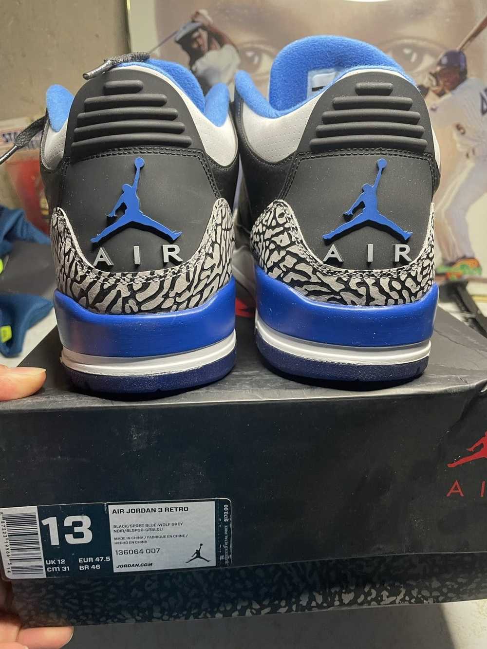 Jordan Brand Air Jordan 3 Retro Sport Blue 2014 - image 6