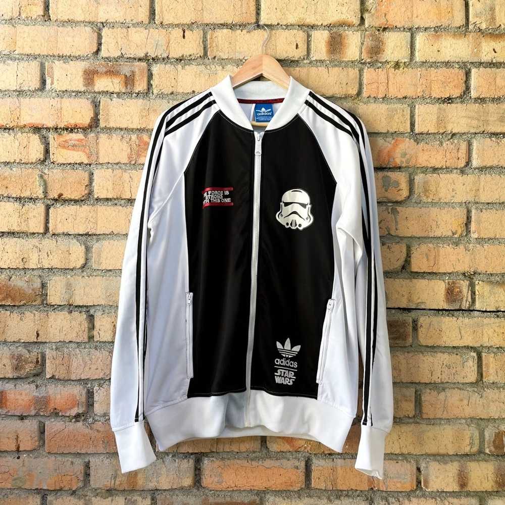 Adidas × Star Wars × Varsity Jacket Rare Adidas O… - image 1