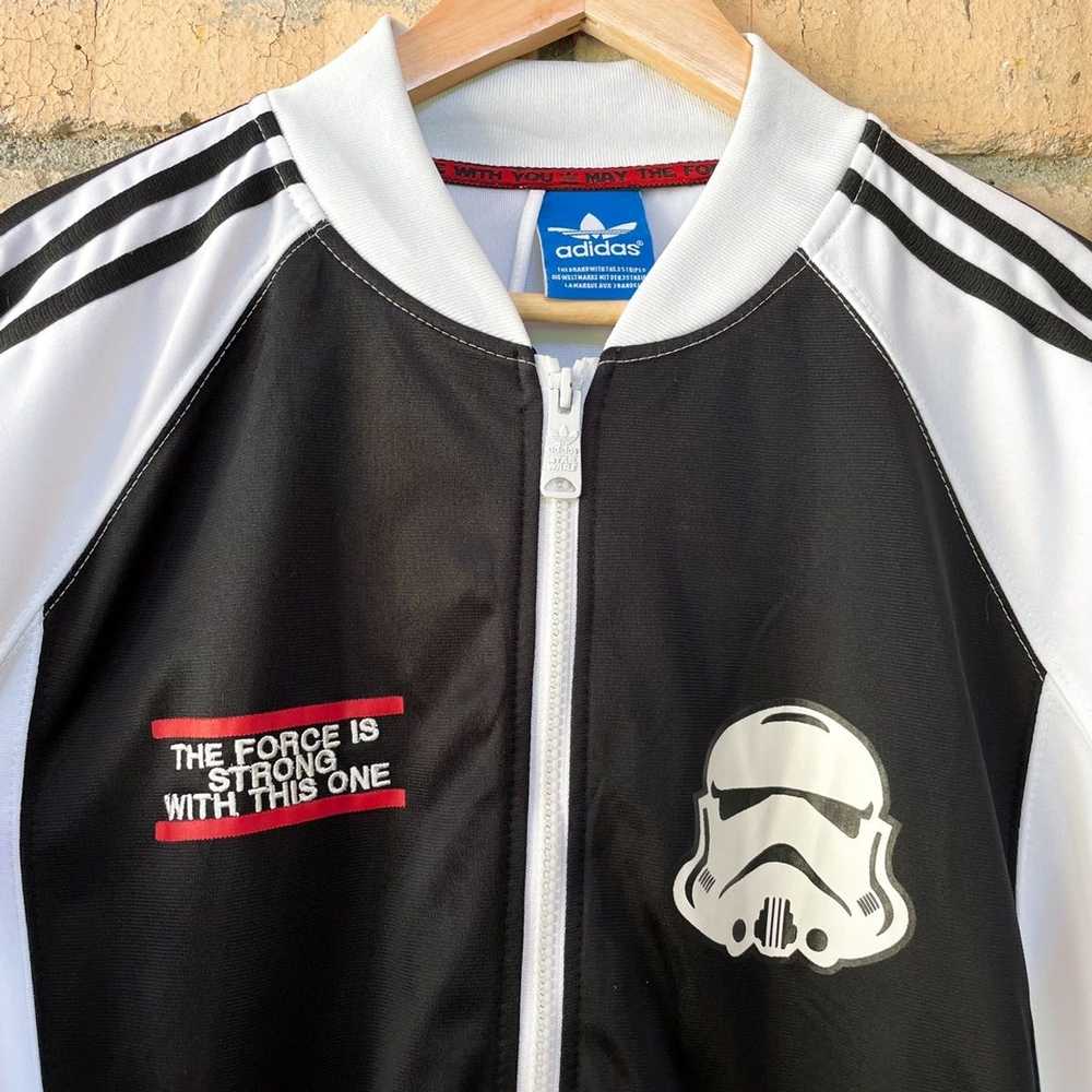 Adidas × Star Wars × Varsity Jacket Rare Adidas O… - image 2