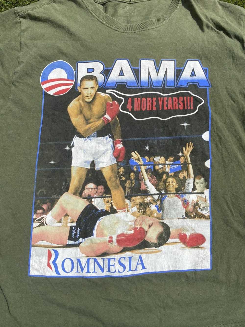 Streetwear × Vintage Vintage 2012 Election Obama … - image 3