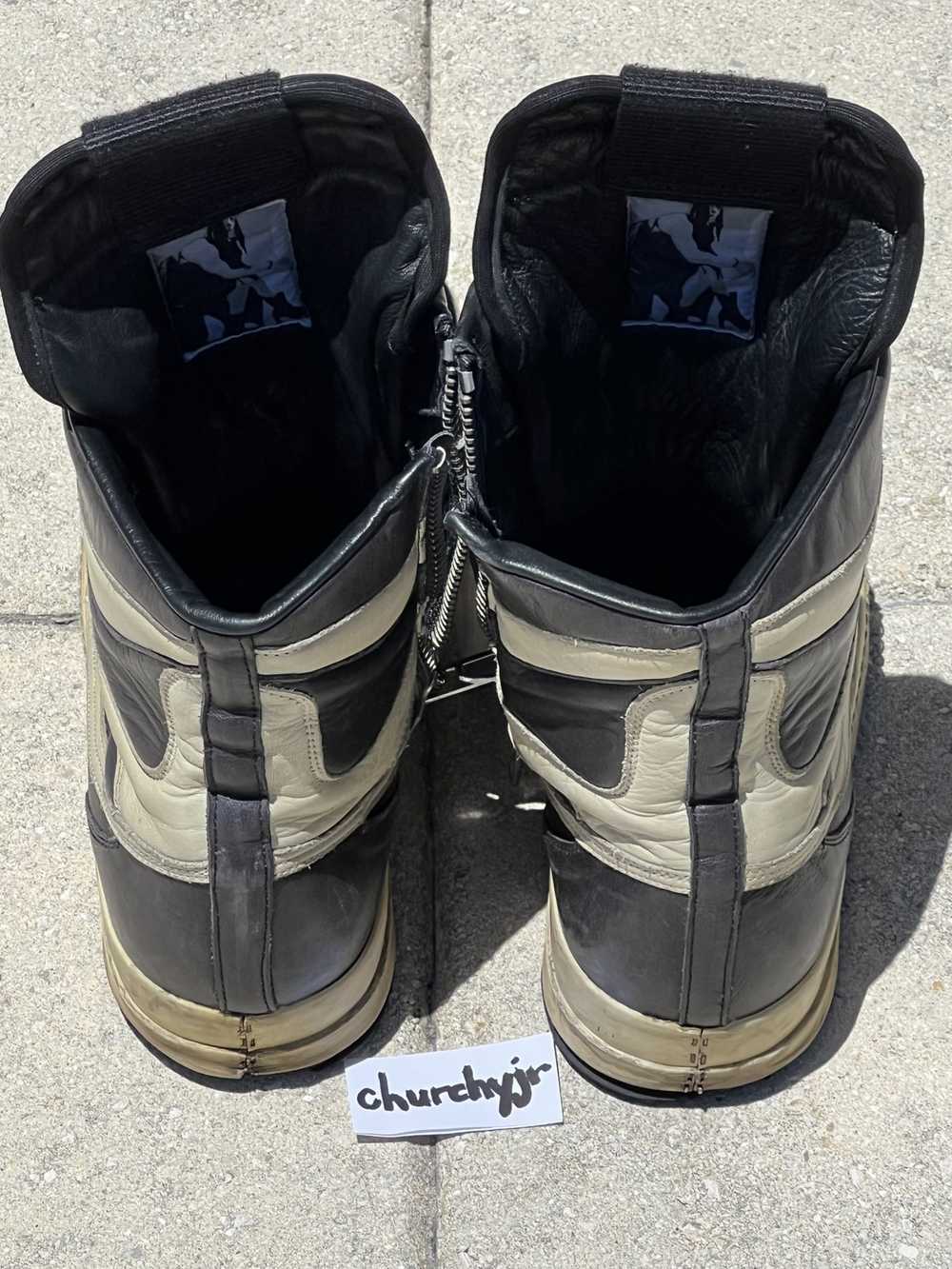 Rick Owens rick owens OG Dunks black white AW2008 - image 3