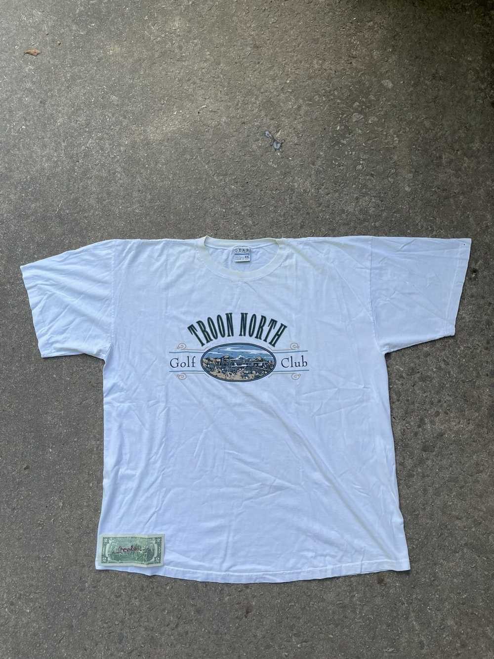 Vintage Vintage 90s Troon Golf club Tee - image 1