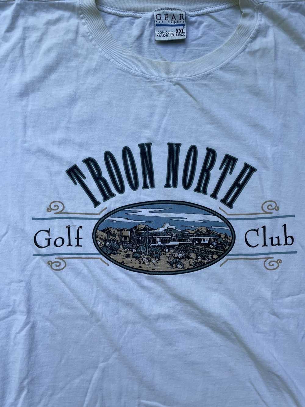 Vintage Vintage 90s Troon Golf club Tee - image 2