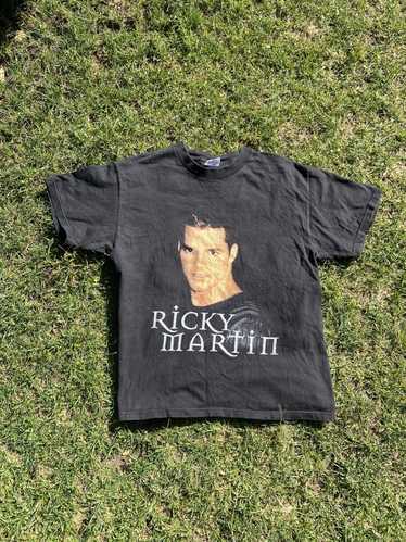 Hanes Ricky Martin Vintage 1990s All Over Print To
