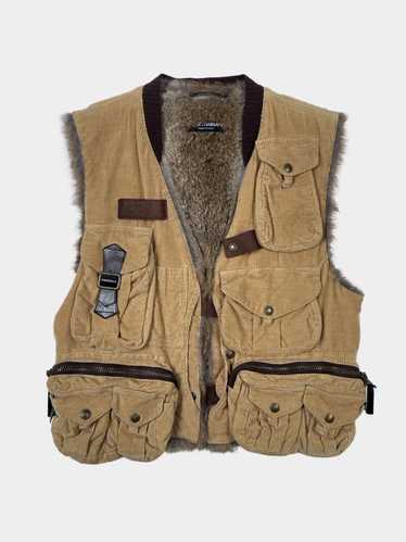 Dolce & Gabbana AW2002 Fox Fur Cargo Vest