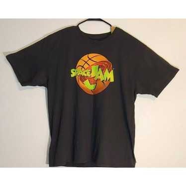 Other Space Jam T-Shirt 2XL Black Looney Tunes of… - image 1