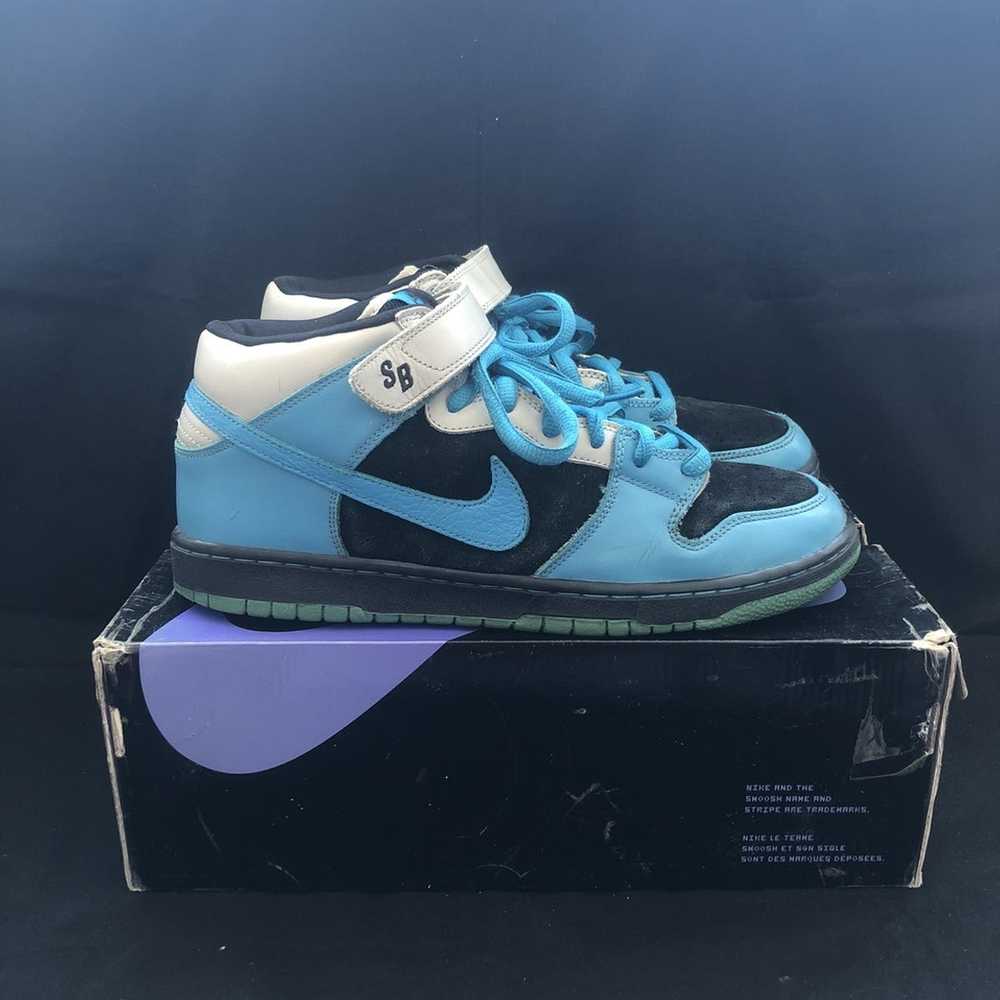 Nike Nike SB Pro Dunk Mid « Aqua Fuel Blue »⚫️💦 - image 3