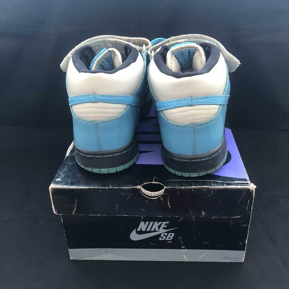 Nike Nike SB Pro Dunk Mid « Aqua Fuel Blue »⚫️💦 - image 4