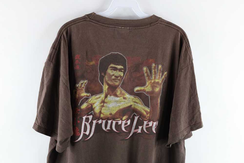 Vintage Vintage 90s Thrashed Bruce Lee Center Log… - image 8