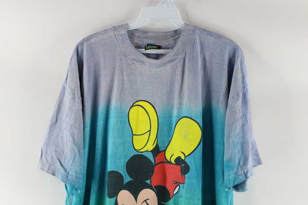 Vintage Vintage 90s Disney Mickey Mouse Rainbow B… - image 2