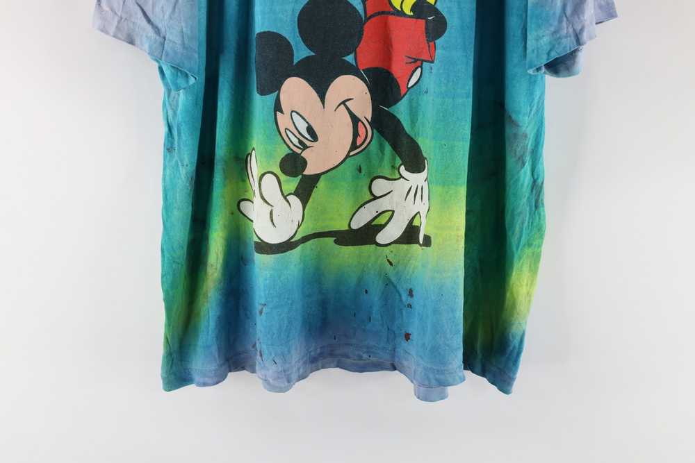 Vintage Vintage 90s Disney Mickey Mouse Rainbow B… - image 3