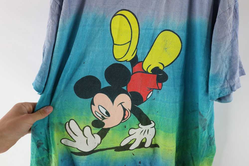 Vintage Vintage 90s Disney Mickey Mouse Rainbow B… - image 4