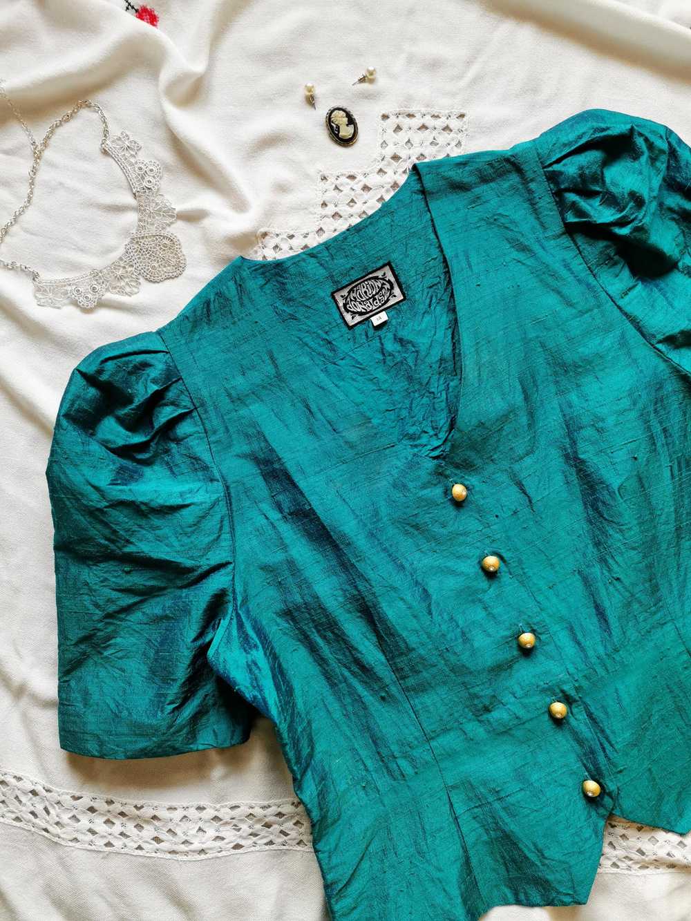 Vintage deadstock Marion Donaldson blouse - image 7