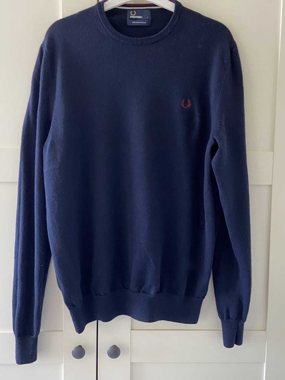 Fred Perry Jumper x 100% merino wool - image 1