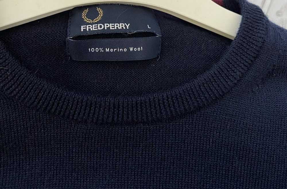 Fred Perry Jumper x 100% merino wool - image 6