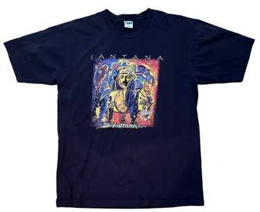 Vintage t-shirt, Santana t shirt, concert t shirt, to… - Gem