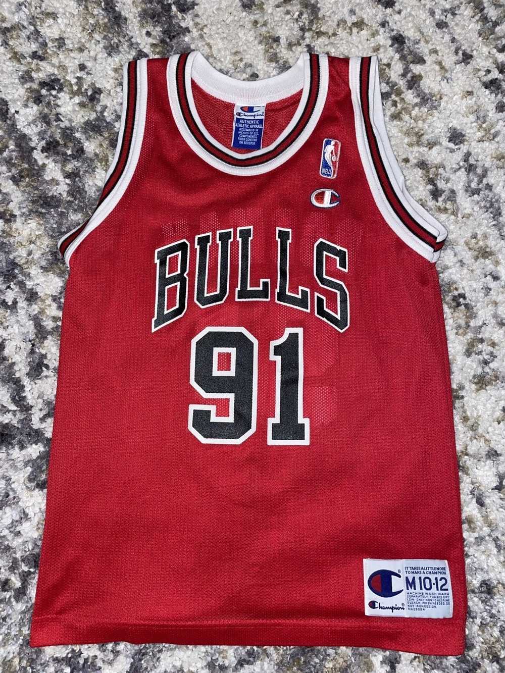 Champion Vintage Dennis Rodman Chicago Bulls NBA … - image 1