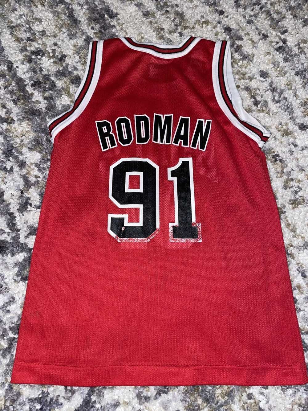Champion Vintage Dennis Rodman Chicago Bulls NBA … - image 2