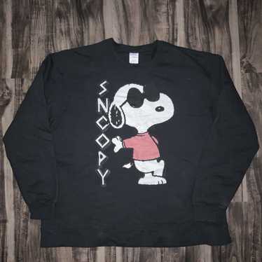 Peanuts × Vintage Snoopy Shades Sweat Shirt - image 1