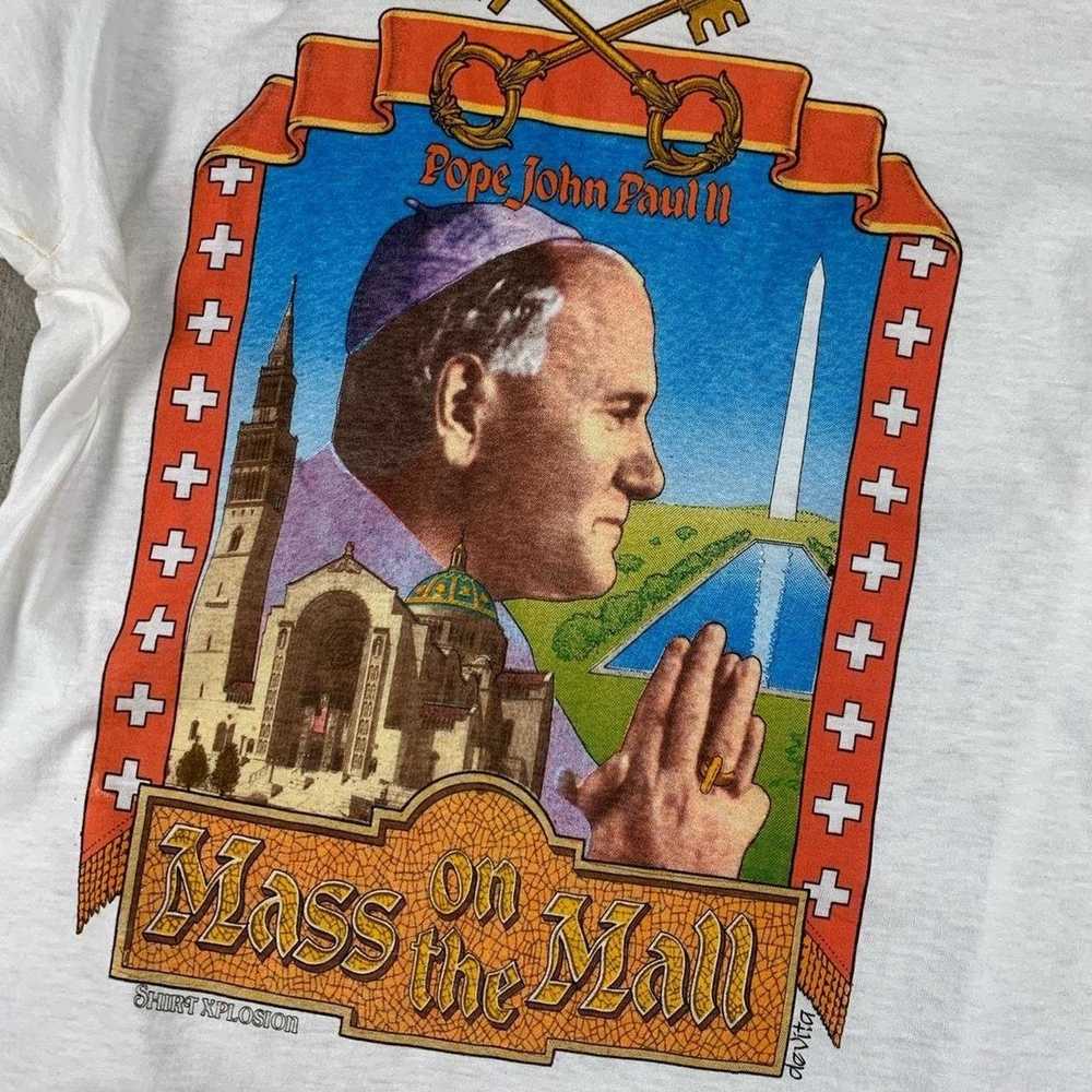 Religion × Vintage Vintage 80s Pope John Paul II … - image 3