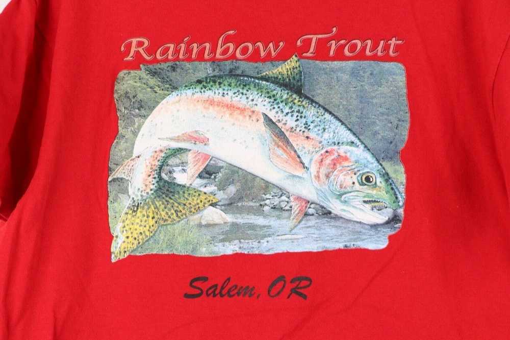 Vintage Vintage 90s Rainbow Trout Salem Oregon Sp… - image 4