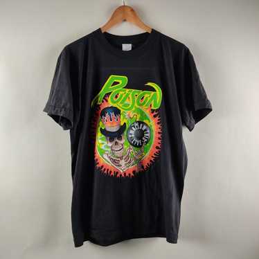 Band Tees × Rock Tees × Vintage 1992 Poison Swall… - image 1