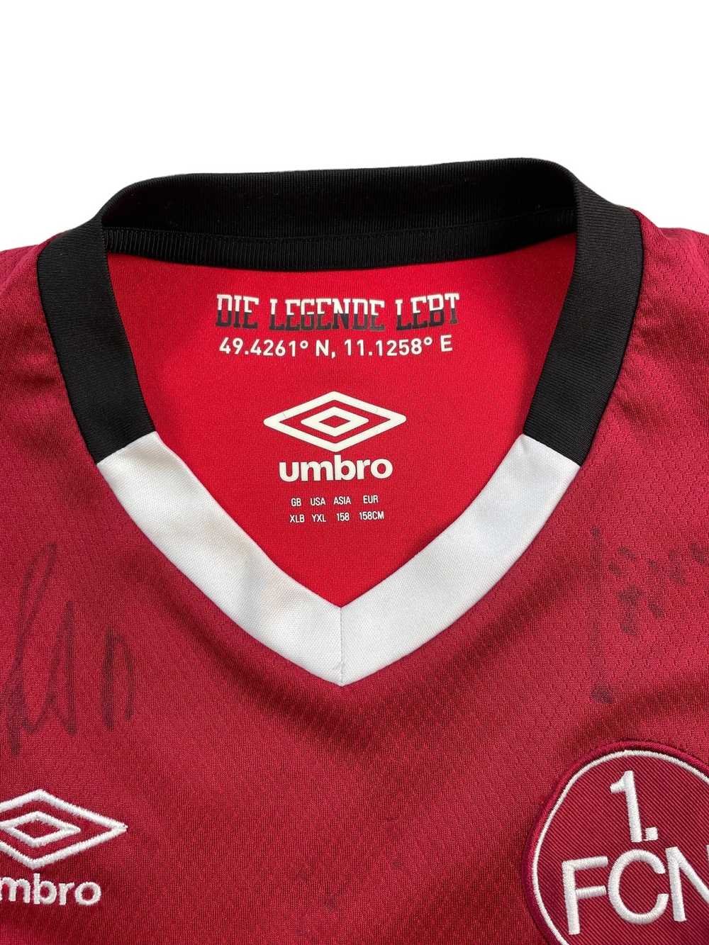 Soccer Jersey × Umbro Nurnberg Umbro Soccer Jerse… - image 3