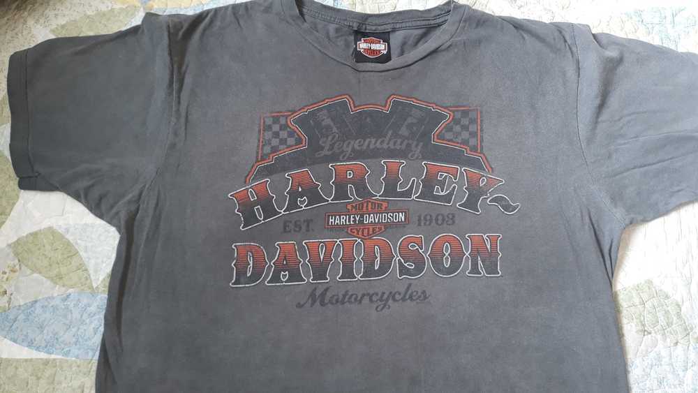 Harley Davidson Vintage Harley Davidson t-shirt - image 3