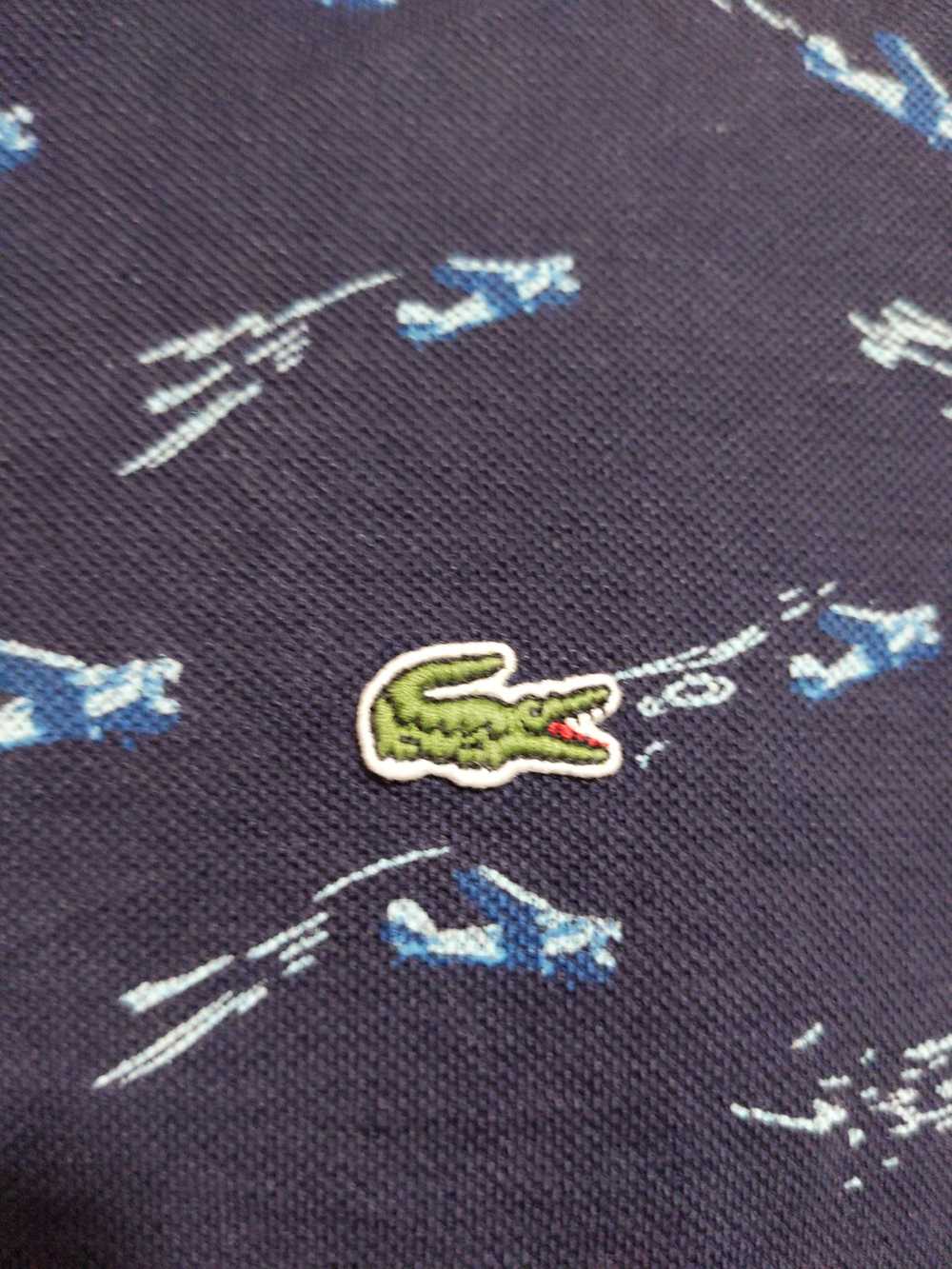 Lacoste Lacoste Airplane Print Cotton and Linen P… - image 3