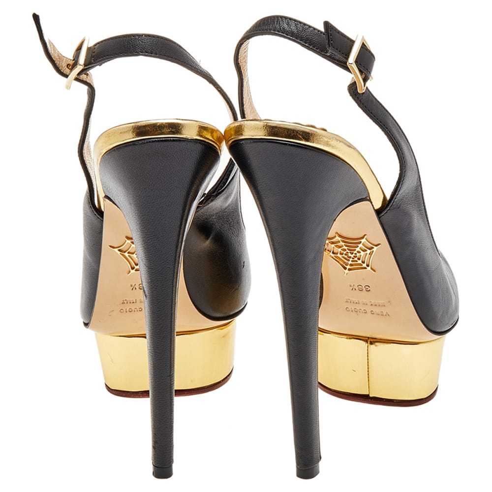 Charlotte Olympia Leather flats - image 4