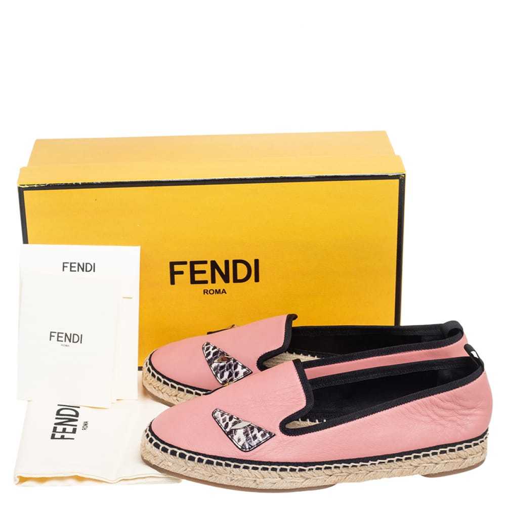 Fendi Leather flats - image 7