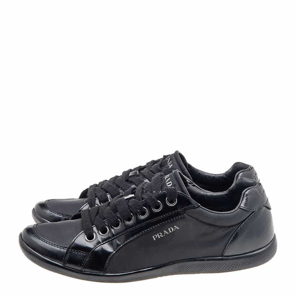 Prada Leather trainers - image 3