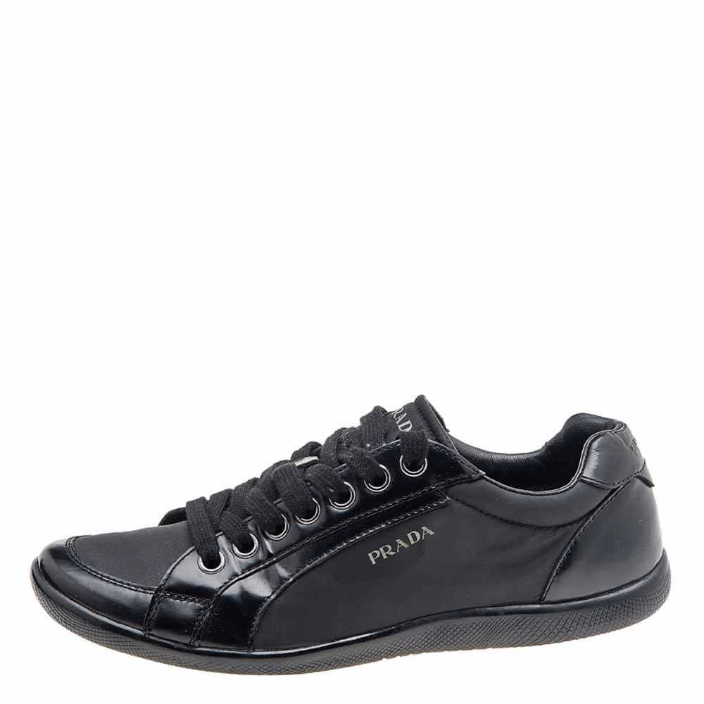 Prada Leather trainers - image 8