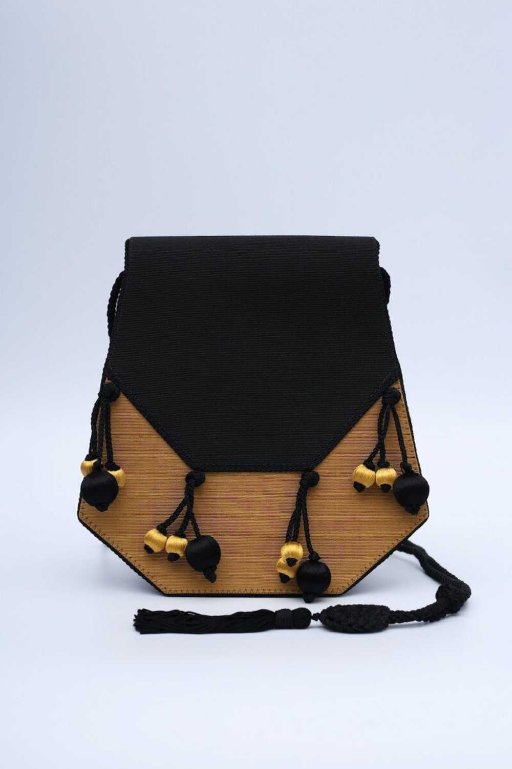 Christian Dior black and yellow bag - image 1