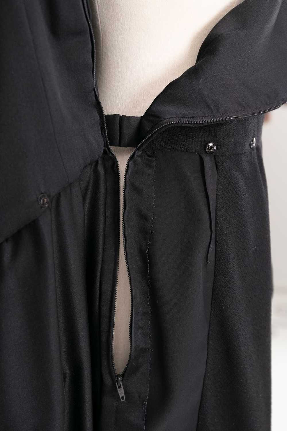 Yves saint Laurent Haute Couture black dress - image 7