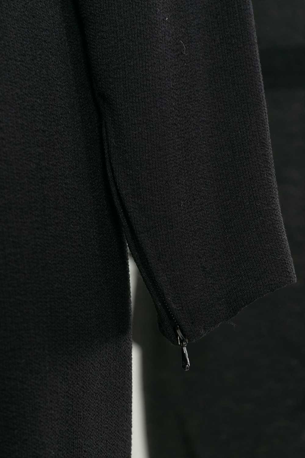 Yves saint Laurent Haute Couture black dress - image 8