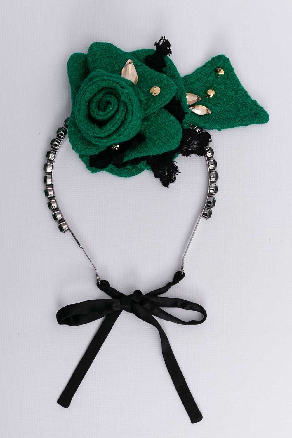 Dolce & Gabbana flower headband - image 2