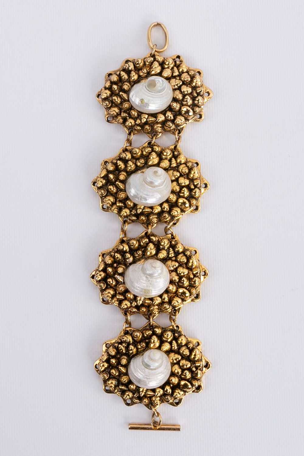 Chantal Thomass shell bracelet - image 2
