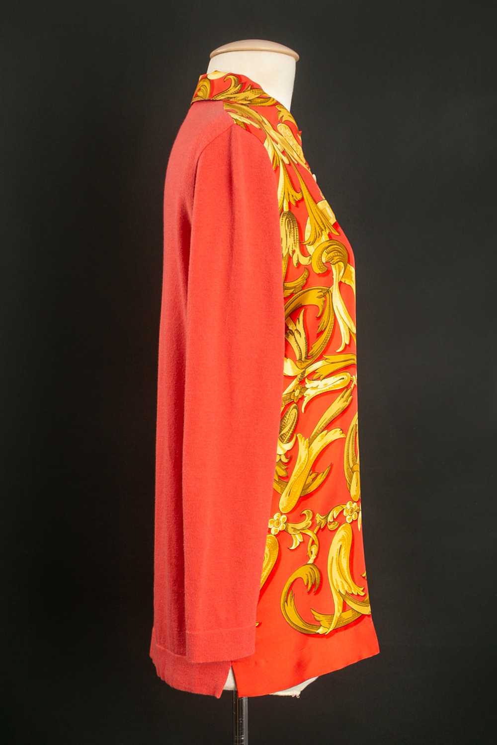 Hermès silk and cashmere polo shirt - image 2