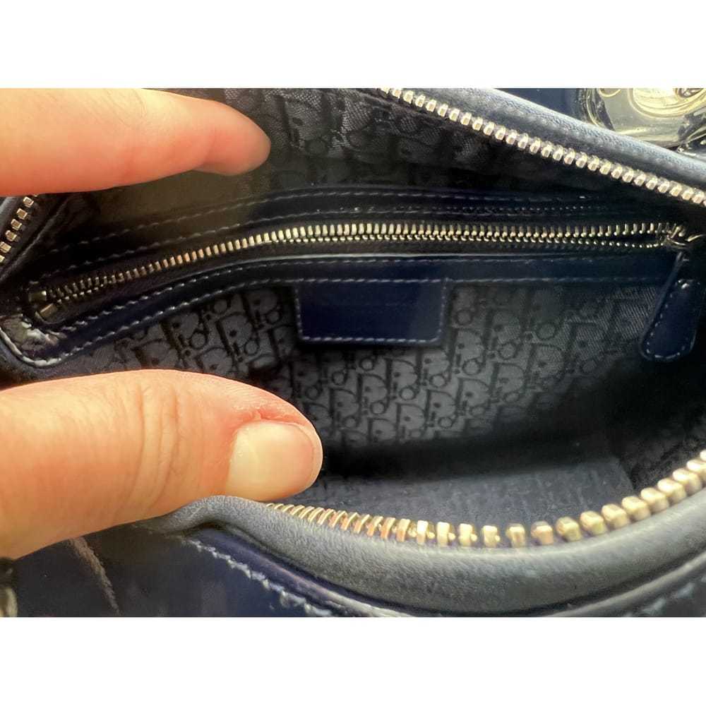 Dior Lady Dior patent leather handbag - image 5