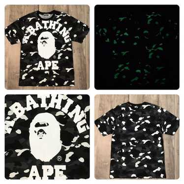 Glow in the dark bape clearance tee