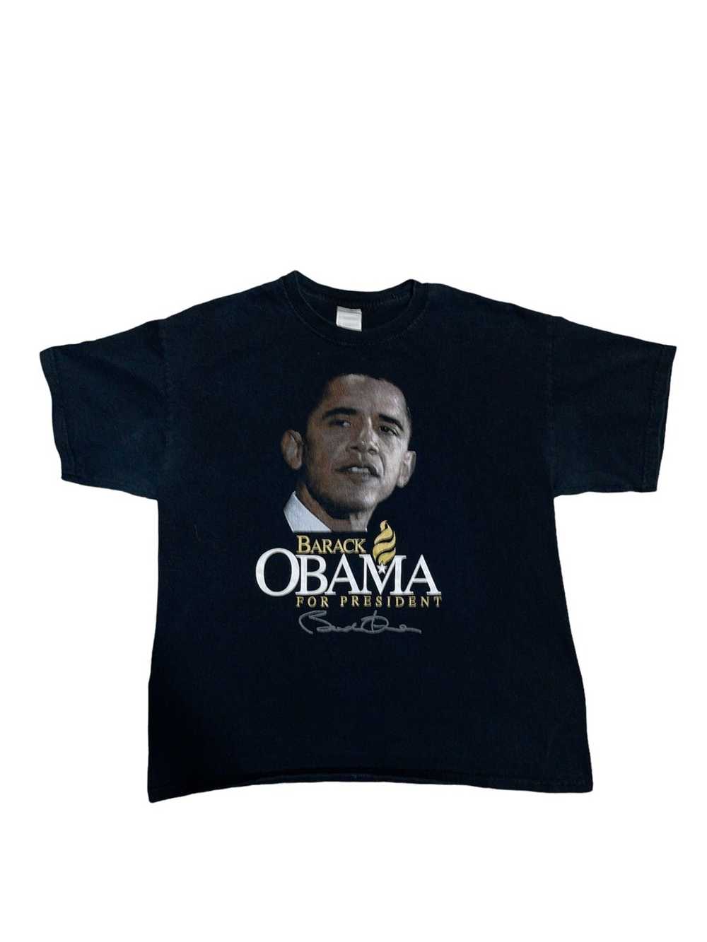 Streetwear Vintage Barack Obama Tee - image 1